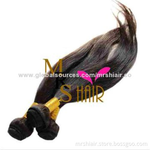 24-inch 6A Grade No Shedding No Tangle Malaysian Virgin Hair Weave